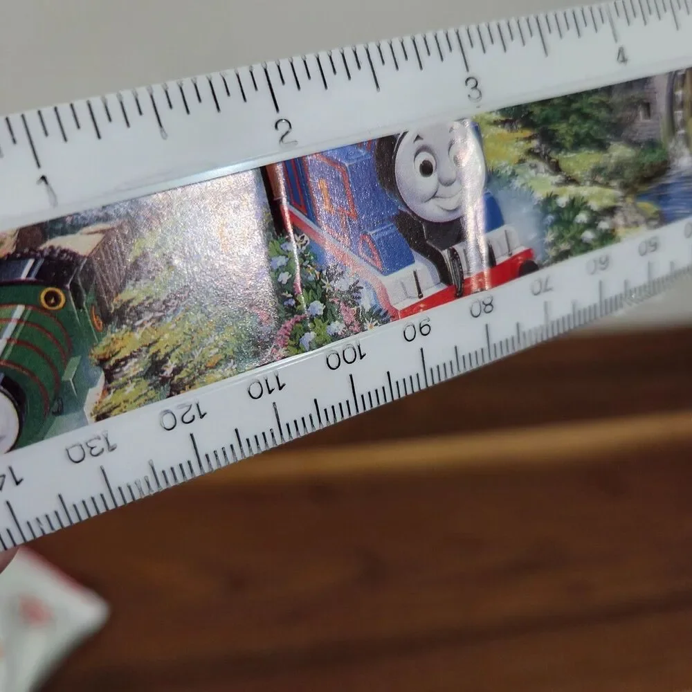 Vintage 1992 Thomas Tank Engine Train Pencil Case Eraser Ruler Pencil Sharpener